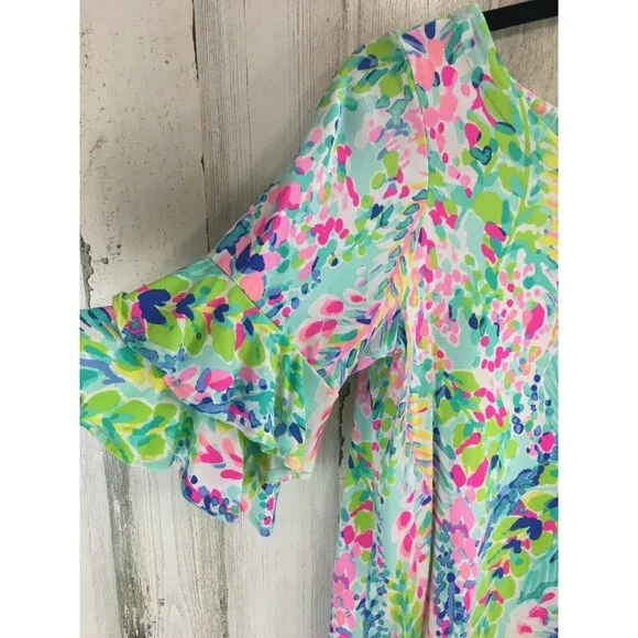Lilly Pulitzer Size Small Catch The Wave Lula Dress Holy Grail HTF - Picture 4 of 16